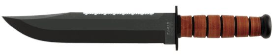 The Big Brother is made from 1095 steel and walnut handles for a sleek, durable look. The spearpoint blade is ideal for carrying in the field.
